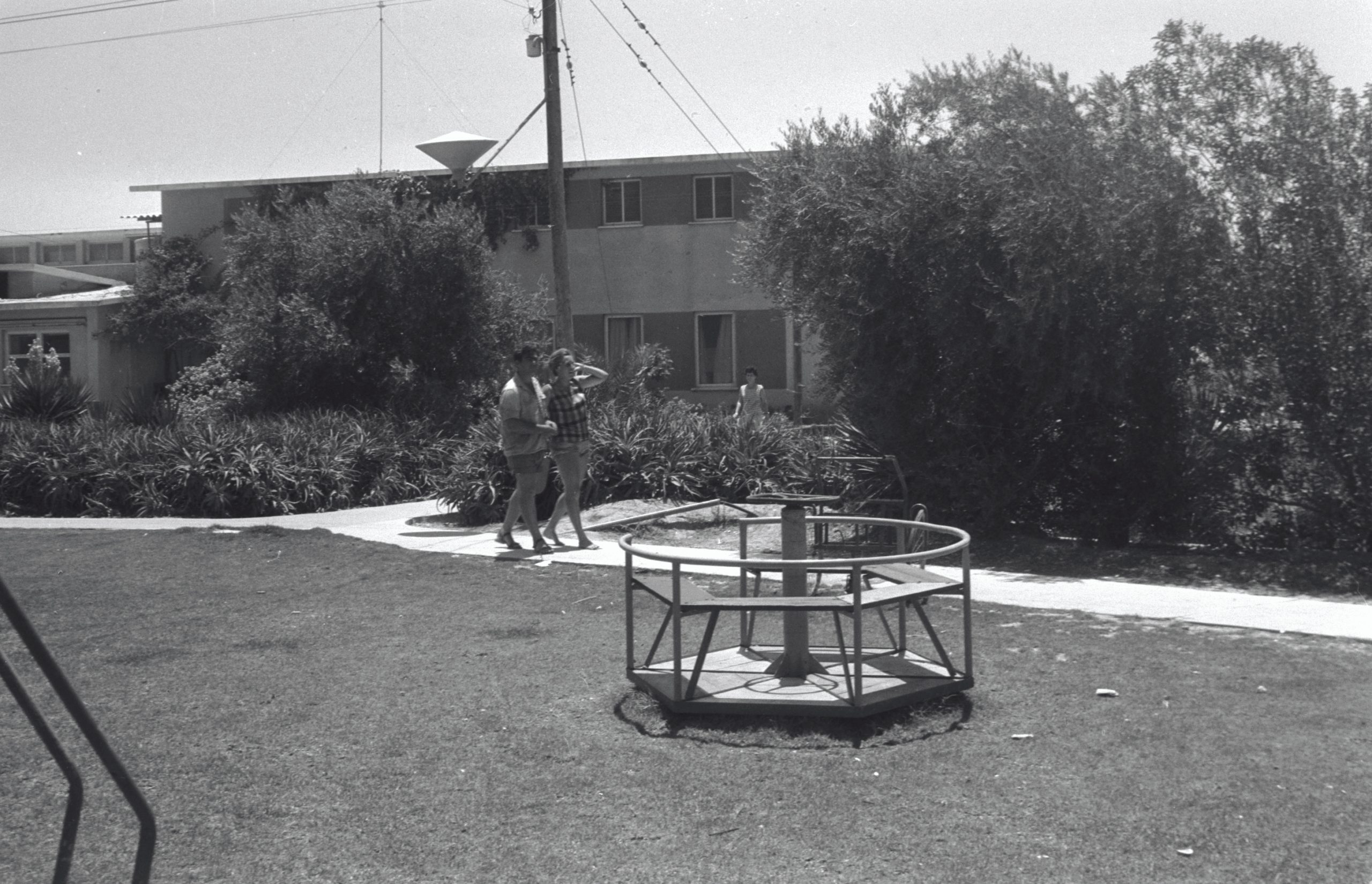 D3008-092 נחל עוז מראה כללי, 1967 יהודה הנגבי