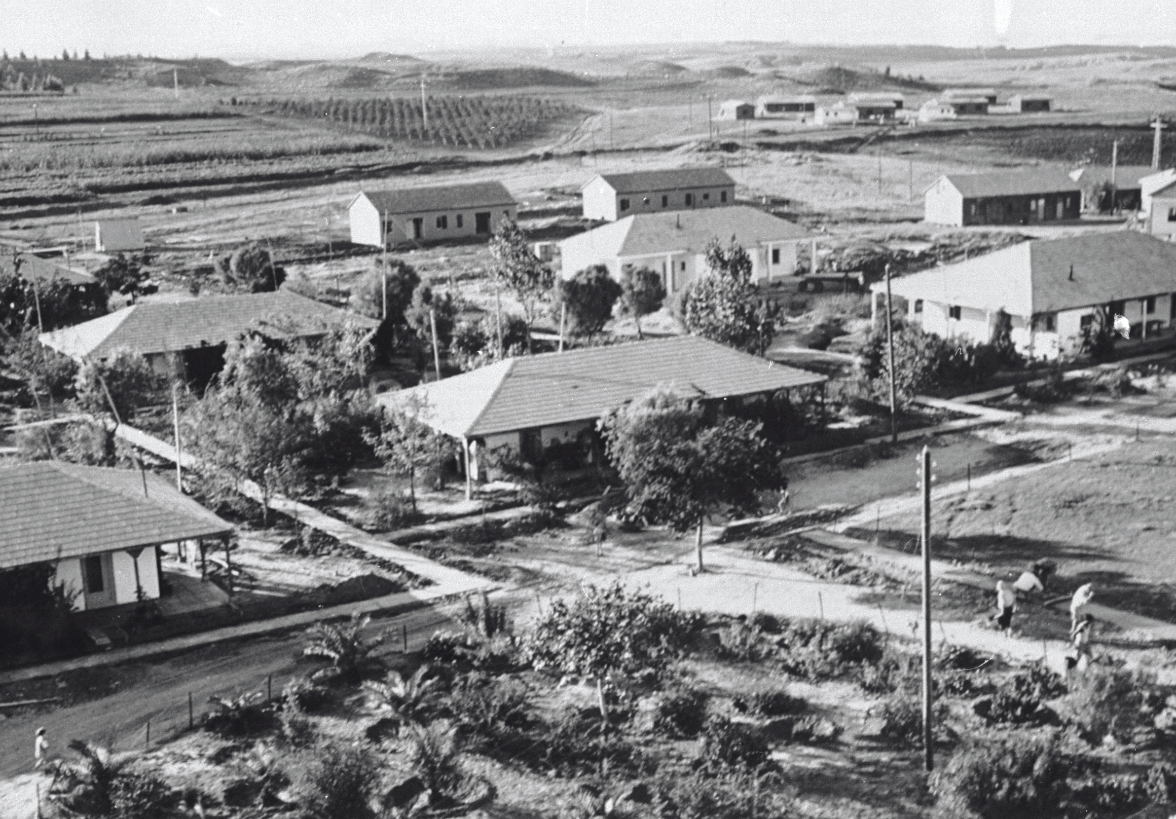 ניר-עם מראה כללי, קרן היסוד, 1950 D3013-042