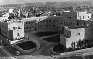 the National Institutions Building, Jerusalem, 1930